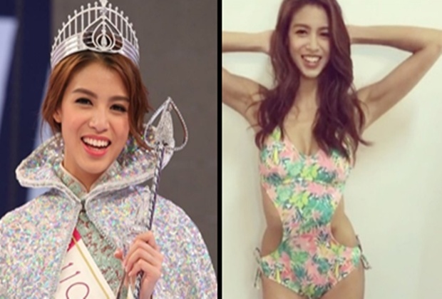 สุดปวดร้าว!! แฟนนางงามรับไม่ได้ Miss Hong Kong ฟันเหยิน