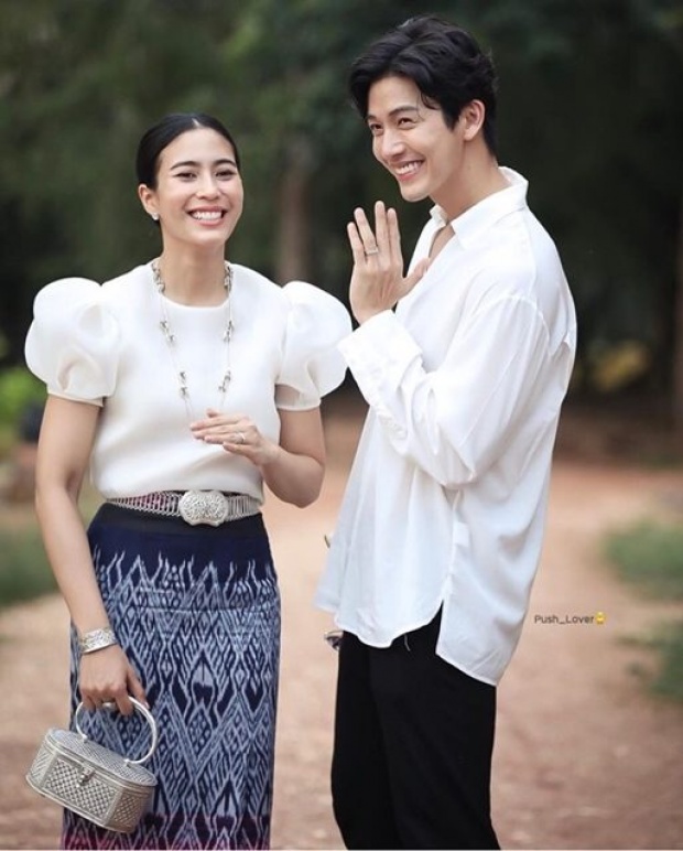 ภาพแรกพุฒควงจุ๋ยทำบุญ ดูแลดีเวอร์จนได้ฉายา #คนเห่อเมีย2018