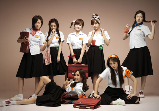 T-ara กับแฟชั่น retro school girls