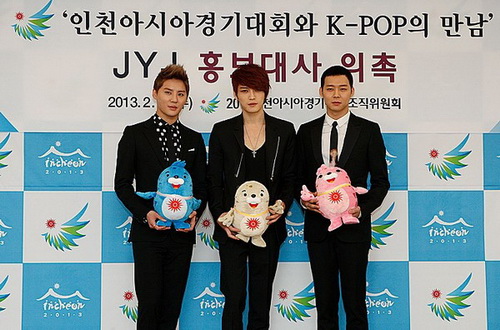 JYJ ได้รับคอนเฟิร์มโชว์ Only One ในพิธีเปิด 17th Asian Games Incheon 2014