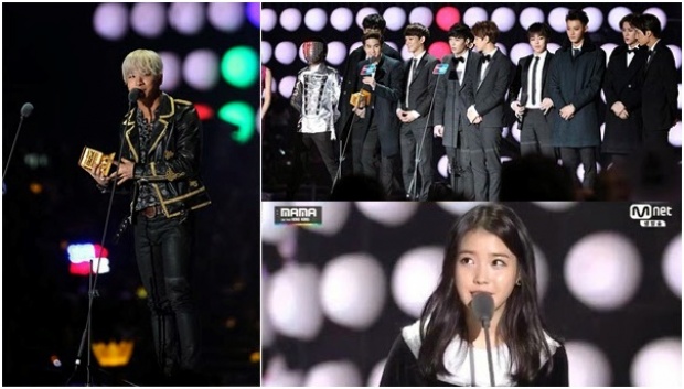 รายชื่อผู้ได้รับรางวัลในงาน “2014 Mnet Asian Music Awards”!!
