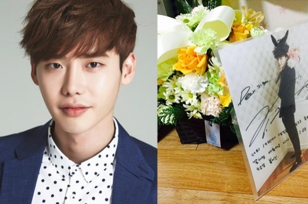 อี จองซอก ส่งดอกไม้และคำอวยพรวันเกิดแด่เหยื่อเรือเซวอล