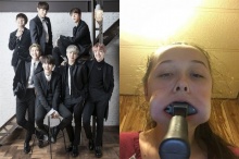 ขนหัวลุก ติ่ง BTS พิสูจน์รักแท้ ยัดค้อนใส่ปาก !!ใช้เวลาร่วมสิบนาทีงัดออก