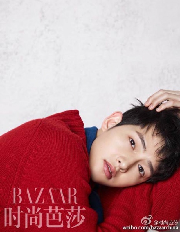 ฮอตข้ามประเทศ!!ซงจุงกิ อวดความหล่อลงปกนิตยสาร Harpers Bazaarจีน