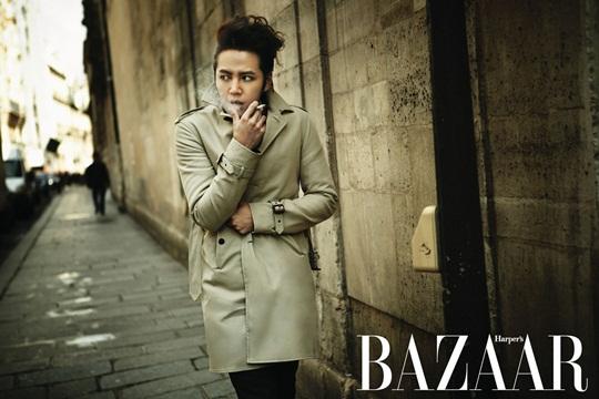 Jang Geun Suk ภาพแฟชั่นใหม่ในนิตยสาร Harpers Bazaar 