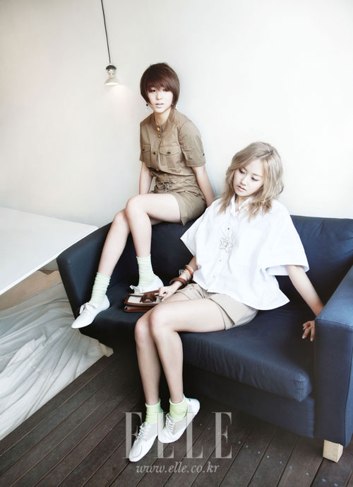 4minute Elle magazine