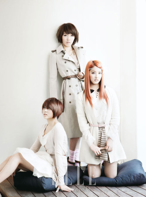 4minute Elle magazine