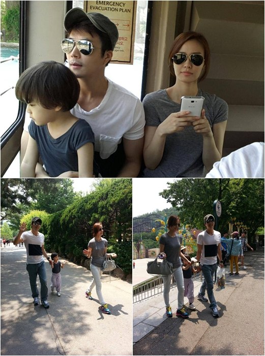 ครอบครัว สุขสันต์ ควอน ซังวู พาภรรยา และ ลูกชาย น้องร็อคกี้ ไปเที่ยวสวนสนุก