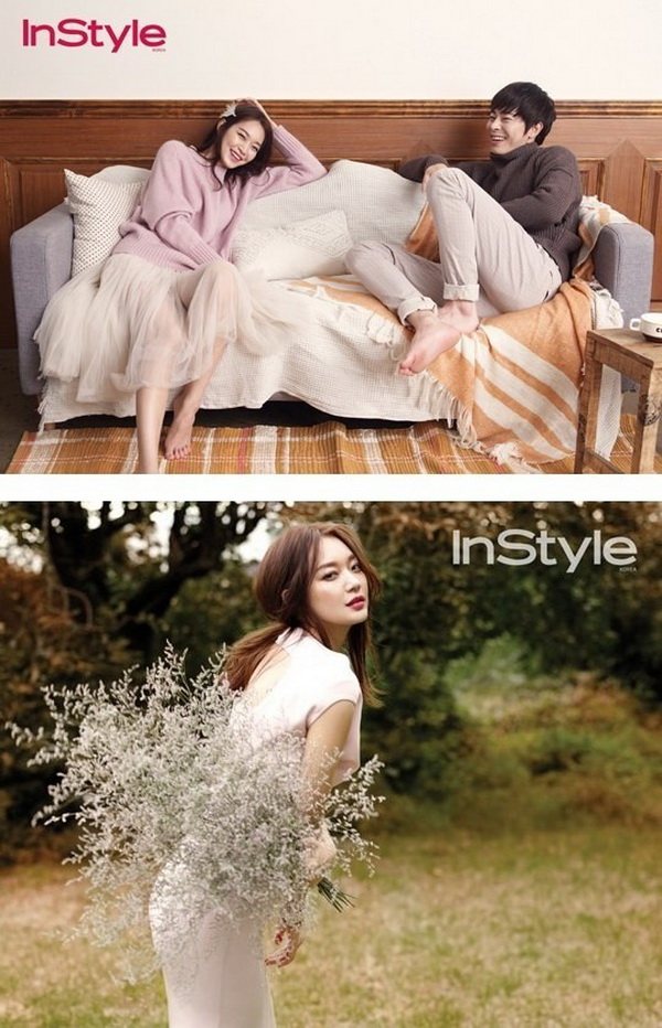 โจจองซอก-ชินมินอา ออร่าคู่รักพุ่งในนิตยสาร InStyle 