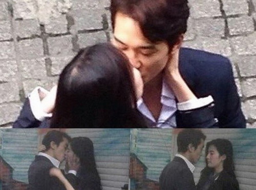 หลิว อี้ เฟย - ซง ซึงฮยอน กับ จูบสุดดูดดื่ม!!