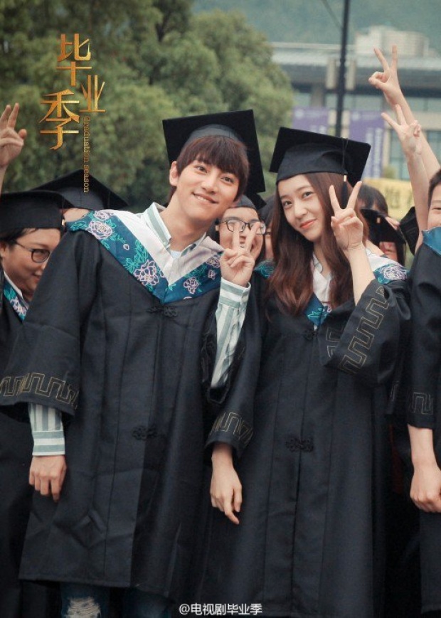 คริสตัล f(x) เข้าฉากฉลองจบการศึกษา ในละครจีนเรื่อง Graduation Season