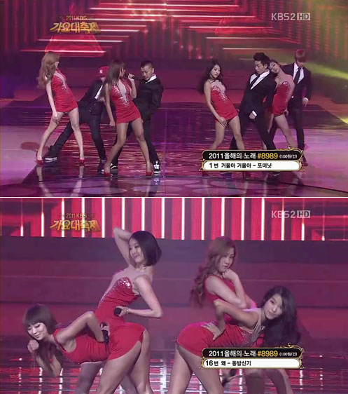 สวดยับ! SISTAR นุ่งสั้นเปิดหวอออนแอร์ 