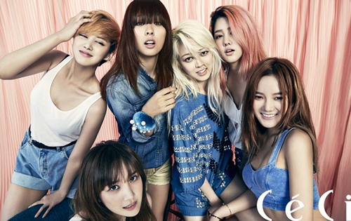 อีฮโยริ" พร้อมรุ่นน้อง "SPICA" เผยแฟชั่นสาวซ่าลงนิตยสารดัง