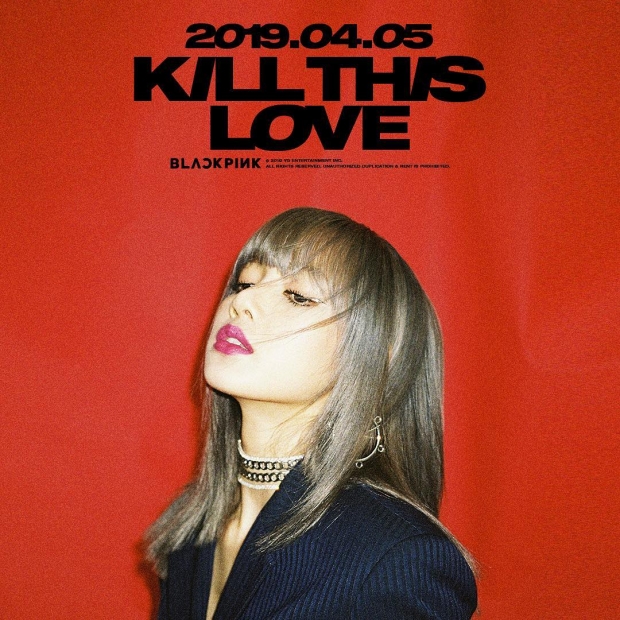 ถึงตา!!จีซู BLACKPINK เปลี่ยนลุคเป็นสาวผมสีแดงในภาพทีเซอร์ “Kill This Love”!!