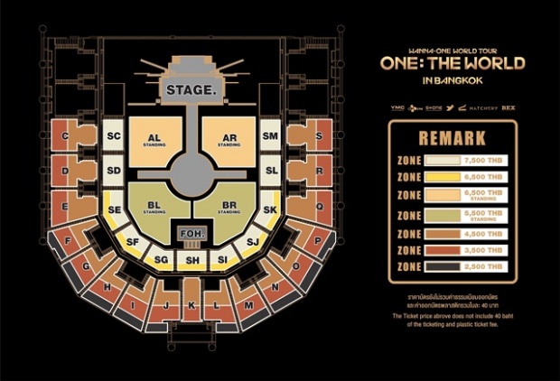 คอนเสิร์ตสุดยิ่งใหญ่แห่งปี ‘WANNA ONE WORLD TOUR ONE : THE WORLD IN BANGKOK