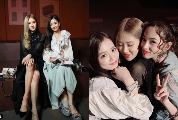  สวยคูณสาม! จีซู-โรเซ่ BLACKPINK ถ่ายภาพกับมิซูฮาระ กิโกะ!