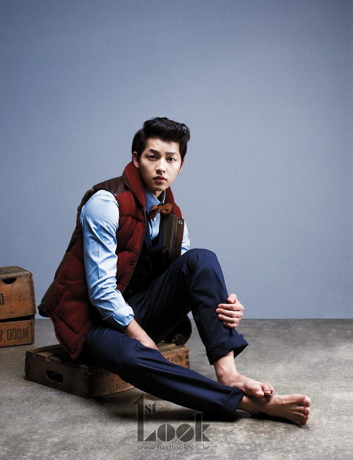 Song Joong Ki ในนิตยสาร 1st Look