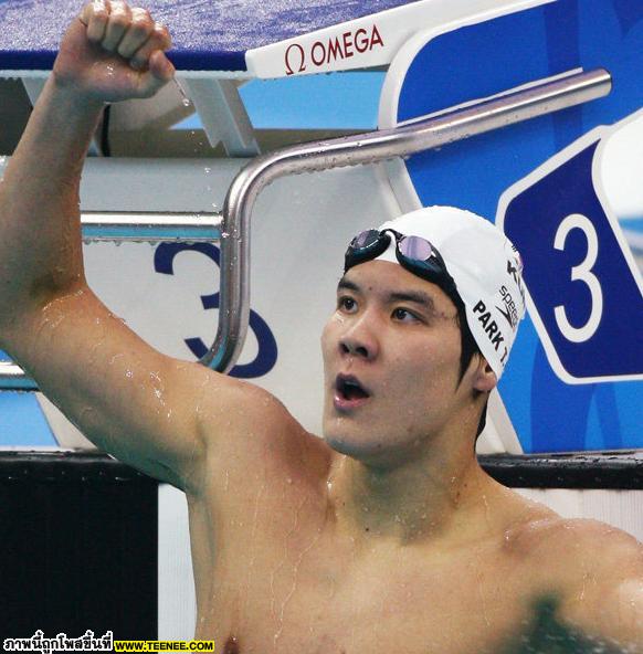อันดับ 6 ปารืคแทฮวาน นักว่ายน้ำเหรียญทองโอลิมปิค นักกีฬาหนุ่มที่ฮอตที่สุดในเกาหลี