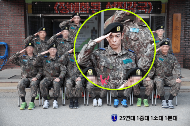 สื่อเผยภาพแรกของท็อป (T.O.P) และจุนซู (Junsu) ในกรมทหารออกมาให้ชมกันแล้ว