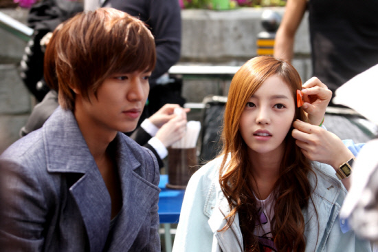 ภาพจาก เบื้องหลัง กองถ่ายละคร City Hunter