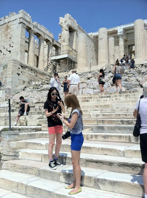 สาว ๆ Wonder Girls in Greece