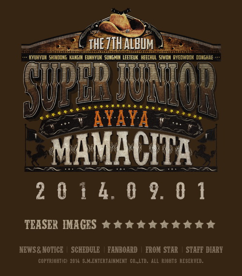 Super Junior คัมแบ็คพร้อมปล่อยทีเซอร์ MAMACITA 