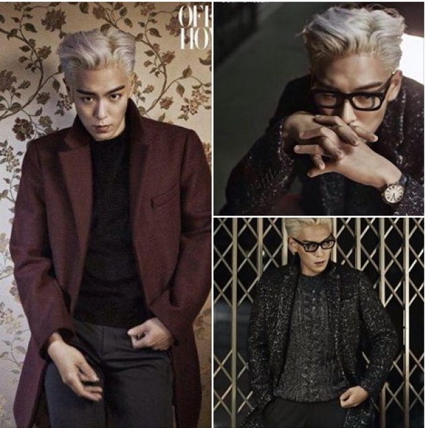 T.O.P โชว์ แฟชั่น เสน่ห์ กระจายย จาก   L’officiel Hommes