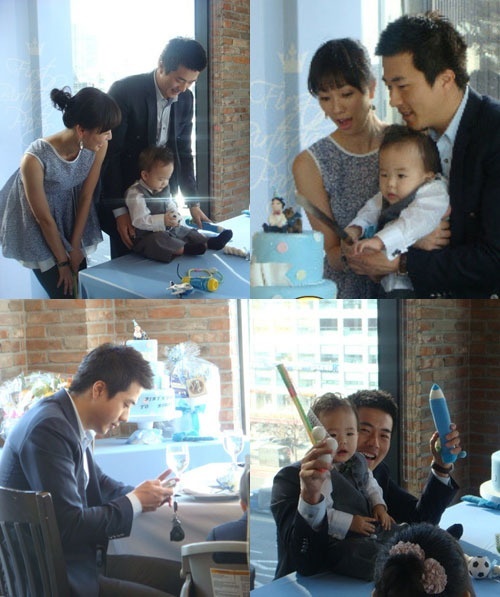 ควอนซังอู และ ซนแทยองนั้น กับลูกคนแรก