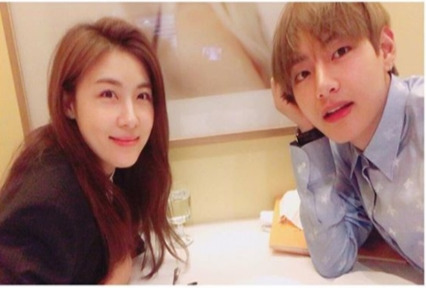 วีและฮาจีวอนไปทานอาหารด้วยกัน!