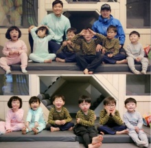 อีซูจิน ภรรยาอีดงกุก โพสต์ภาพมีตติ้งครอบครัวของเธอ และครอบครัวแฝดสาม !!