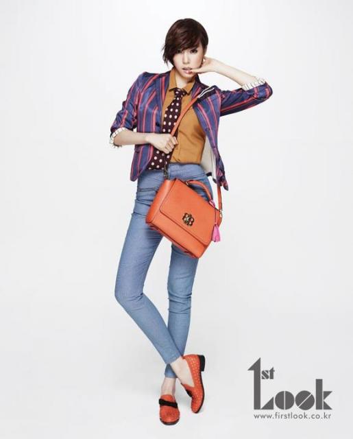 Tiffany แห่ง SNSD เผยภาพแฟชั่นใหม่ในนิตยสาร 1st Look 