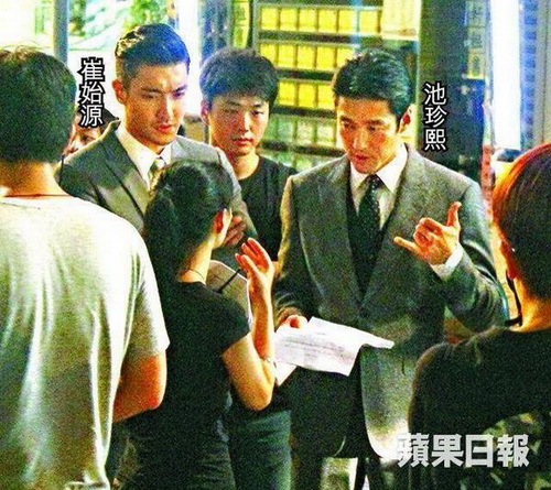 ซีวอน ใน เบื้องหลังการถ่ายทำ ภาพยนต์ 