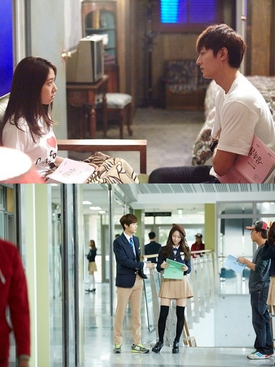 เบื้องหลังการถ่ายทำTheHeirsละครสุดฮิตของอี มินโฮ-พัค ชินเฮ