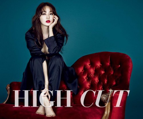 ยุนอึนเฮ กับลุคสาวปากแดงสุดเริ่ดใน High Cut