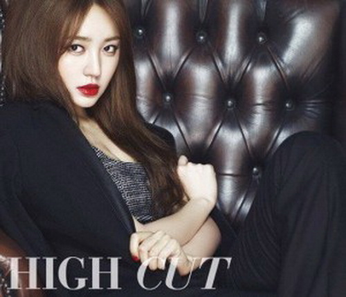 ยุนอึนเฮ กับลุคสาวปากแดงสุดเริ่ดใน High Cut