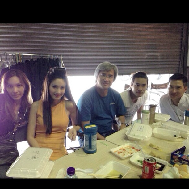 Pic: ปอย ตรีชฎา ถ่ายหนัง The white strom กับซุปตาร์ฮ่องกง