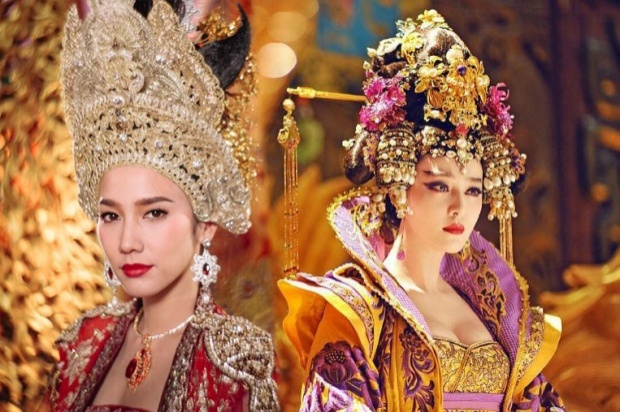 ดราม่าเกิด...ชาวเน็ตเทียบ  ‘อั้ม-เพลิงพระนาง’VS ‘ฟ่าน ปิงปิง บูเช็คเทียน’!