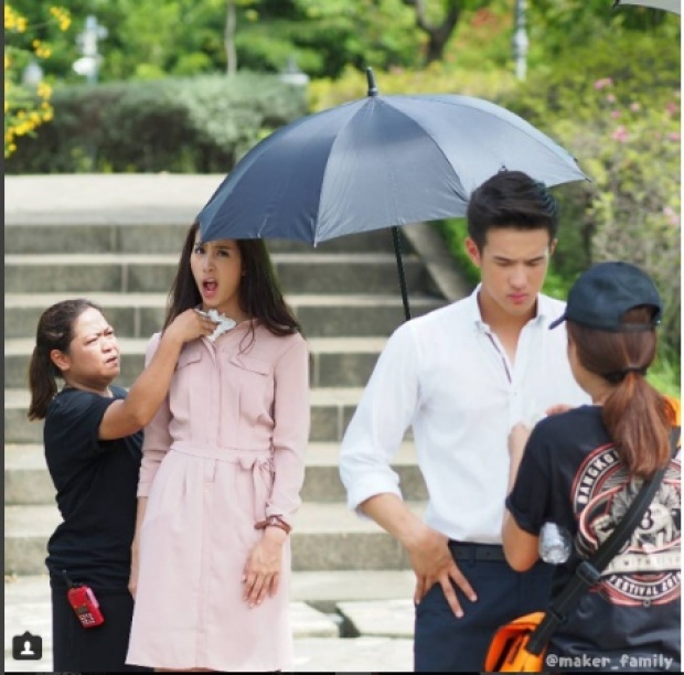   แอบดู เจมส์ - มิ้นต์ ในกอง สายธารหัวใจ หลังกลับมาถ่ายทำอีกครั้ง 