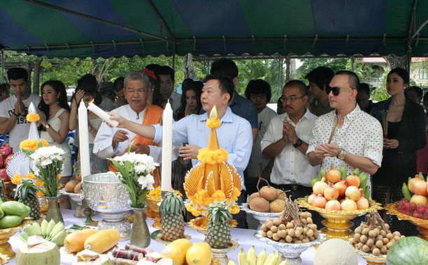 บวงสรวงละคร “หมอผีไซเบอร์”“หมอก้อง” ประกบคู่ “แพท-ณปภา”