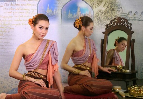 ผ่านเลย!’เบลล่า’ลูกครึ่งอังกฤษ ย้อนยุคใส่ชุดไทย สมัยอยุธยา