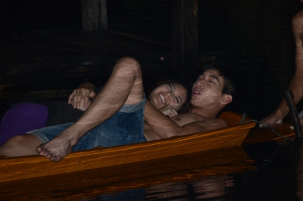 “เลิฟซีน” ทุลักทุเล!! “โตโน่-เมย์” พลอดรักบนเรือ