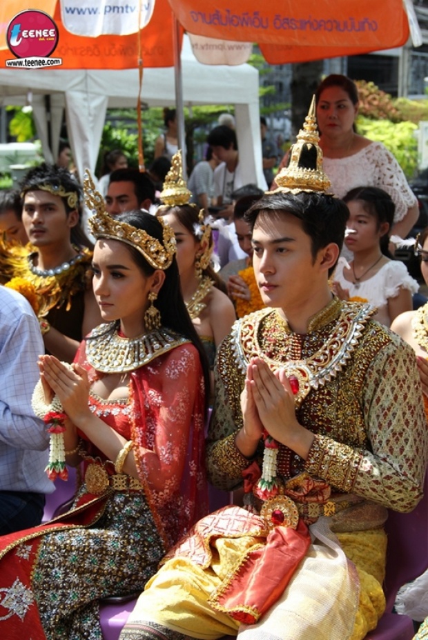 ชายแฮ็คส์ สุทธา นำทีมนักแสดง บวงสรวงละครพื้นบ้านไตรภาค นางสิบสอง, พระรถเมรี, พระสุธนมโนราห์