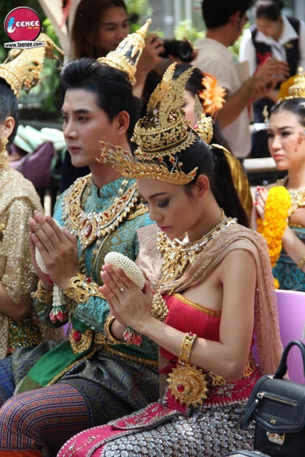 ชายแฮ็คส์ สุทธา นำทีมนักแสดง บวงสรวงละครพื้นบ้านไตรภาค นางสิบสอง, พระรถเมรี, พระสุธนมโนราห์