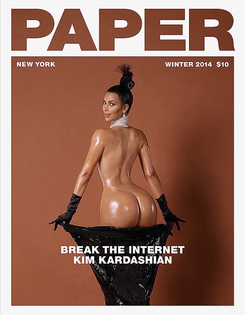 Kim Kardashian  Paper Magazine, Winter 2014