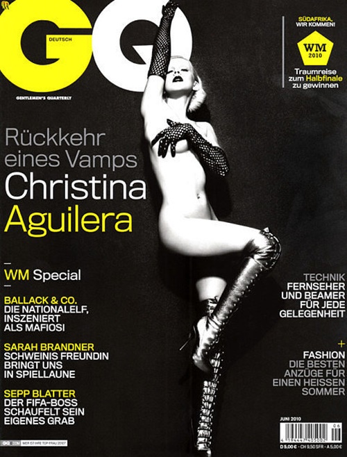 Christina Aguilera German GQ, June 2010
