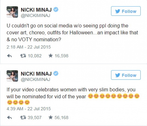 ดราม่าคนดัง! เมื่อ Nicki Minaj และ Taylor Swift ฟัดกันนัวในทวิตเตอร์