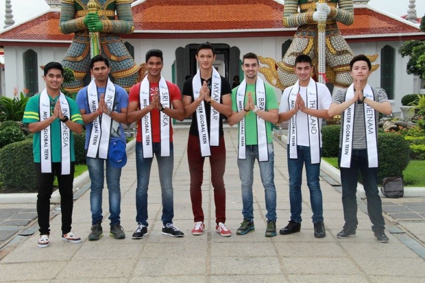 แอบส่องเบาๆ!!  8 หนุ่ม MISTER GLOBAL TEEN 2015 มีหนุ่มไทยด้วย!!