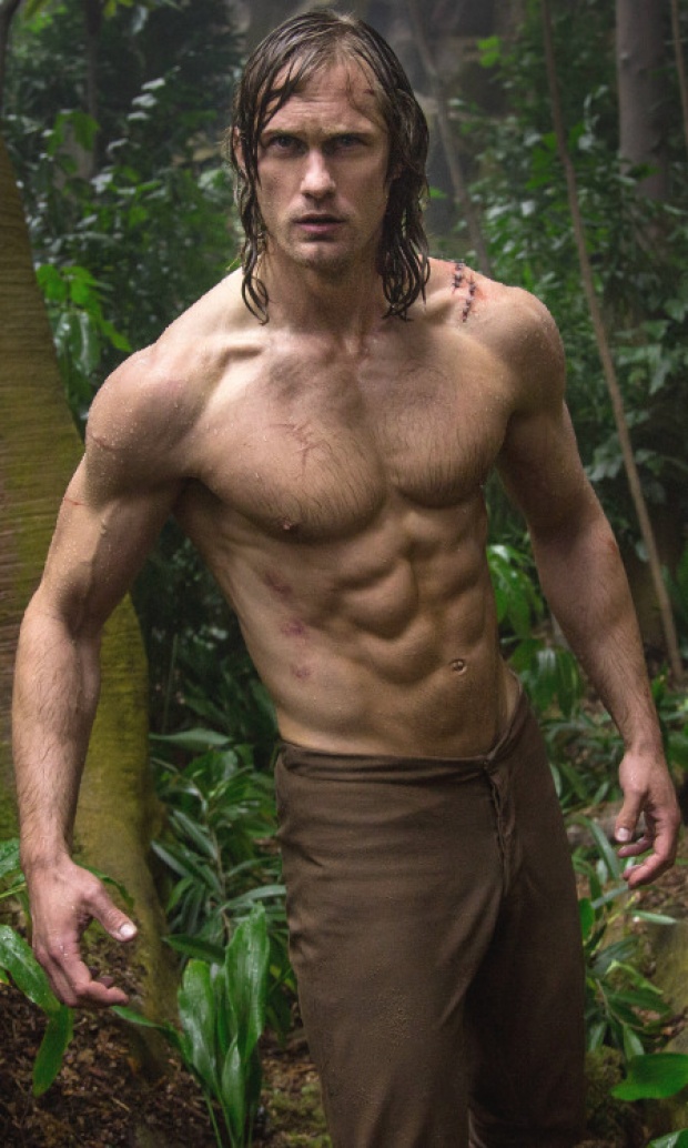 วิวัฒนาการหุ่นแซ่บๆ ของ Alexander พระเอก Tarzan 2016