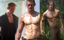 วิวัฒนาการหุ่นแซ่บๆ ของ Alexander พระเอก Tarzan 2016