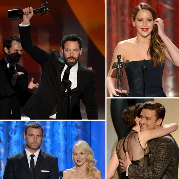 บรรยากาศการประกาศผลรางวัล SAG AWARD 2013